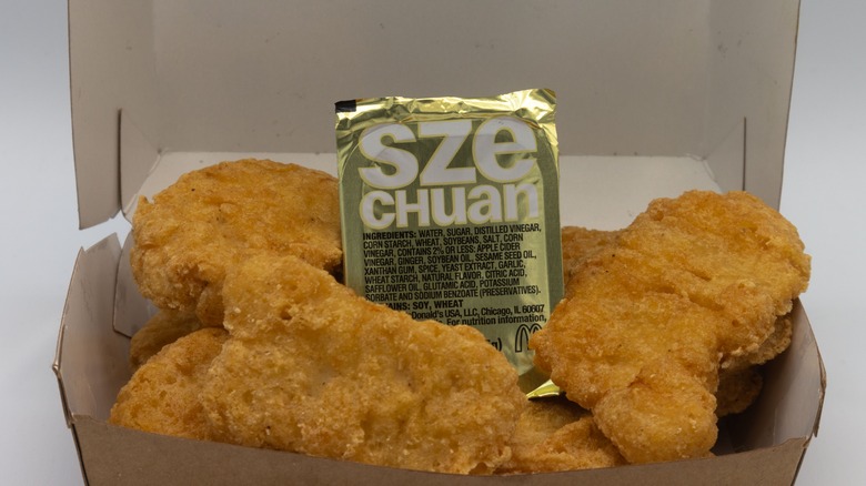 McNuggets with Szechuan sauce