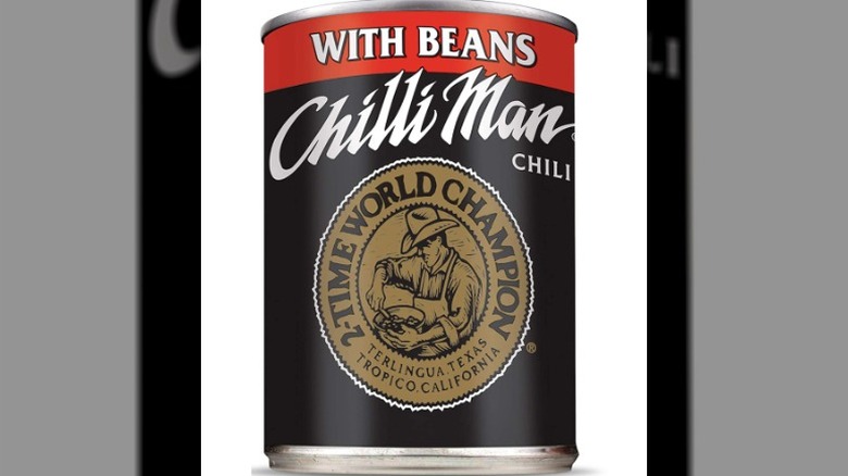 can of Chilli Man chili