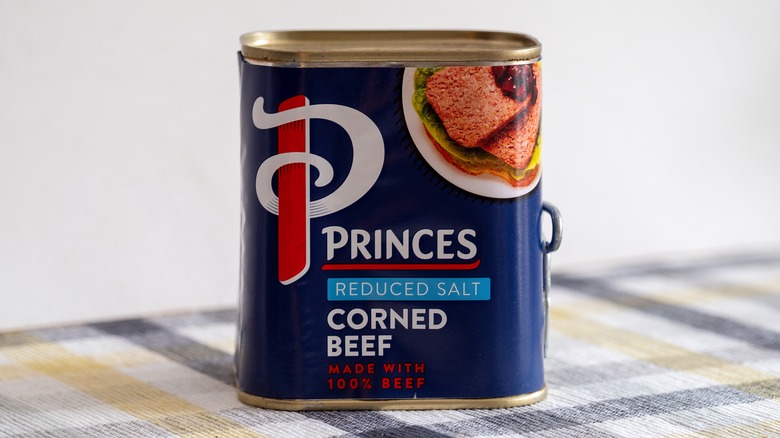 Princes' canned corned beef 