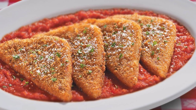 Buca di Beppo's fried mozzarella