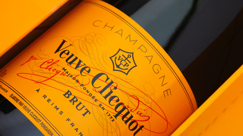 Veuve Clicquot Yellow Label bottle 