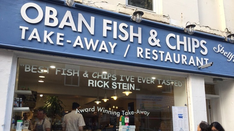 Oban Fish & Chips Oban Storefront