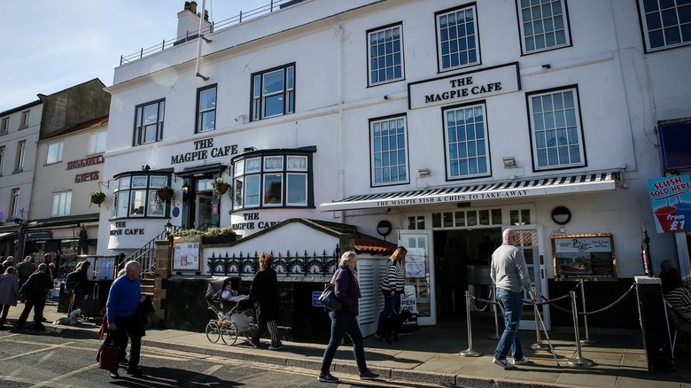 The Magpie Cafe whitby storefront