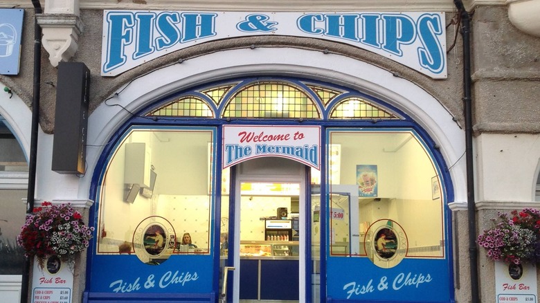 Mermaid Fish & Chips Storefront