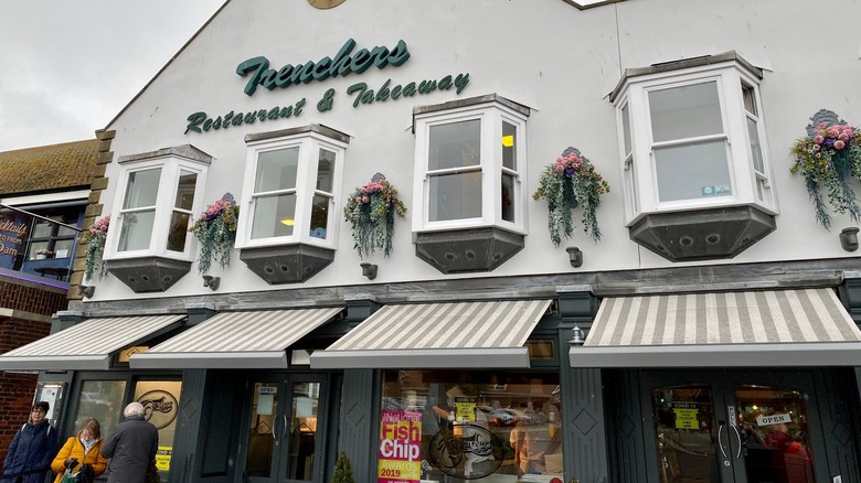 Trenchers storefront in Whitby