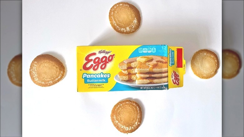 Eggo buttermilk pancake box