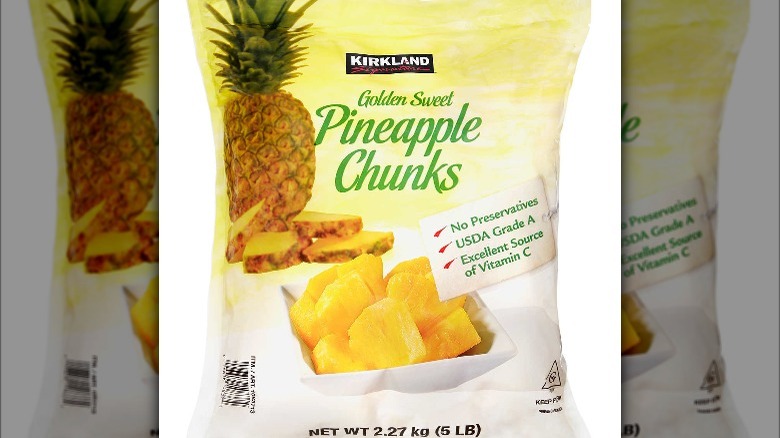 Kirkland Signature Frozen Pineapple Chunks