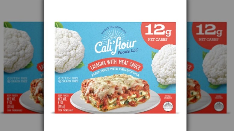 Cali'Flour Lasagna with Meat Sauce