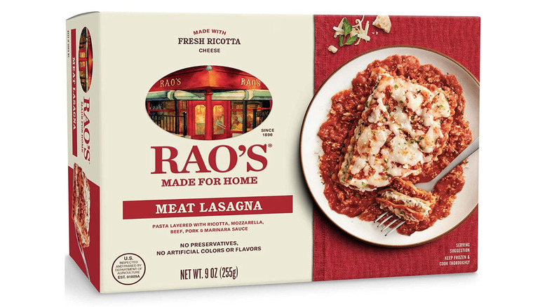 Rao's Meat Lasagna