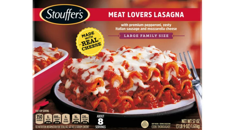 Stouffer's Meat Lovers Lasagna