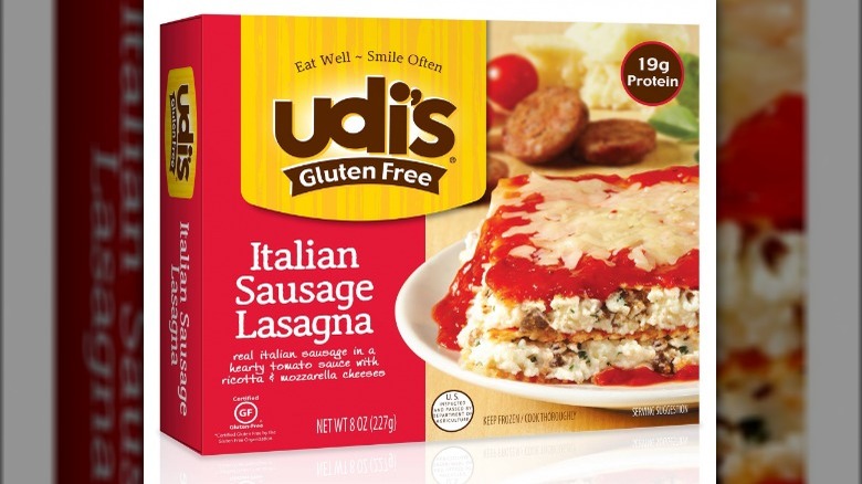 Udi's Gluten-Free Italian Sausage Lasagna