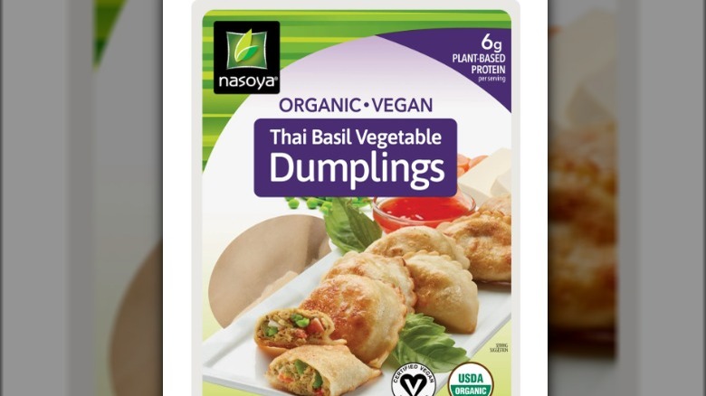 Nasoya Thai basil vegetable dumplings