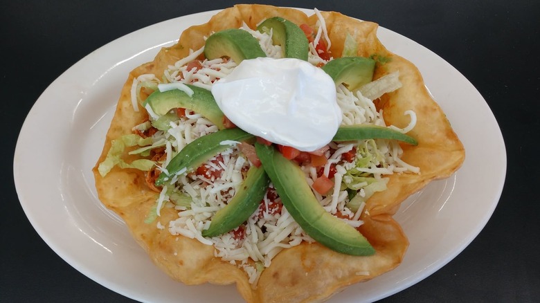 Taco salad at Taqueria Mexicana Mi Tierra