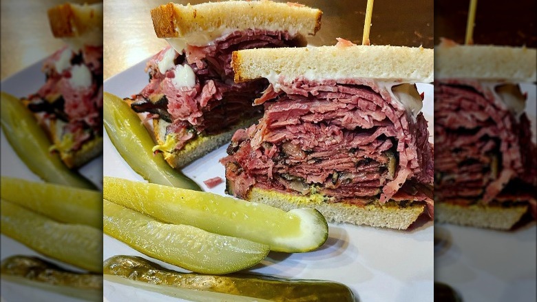 David's pastrami sandwich