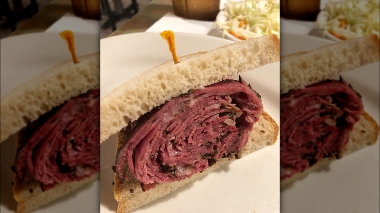 Liebman's thinly-sliced pastrami