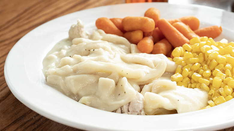 Cracker barrel's chicken and dumplings