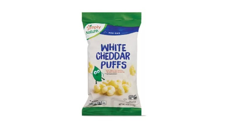 White Cheddar Puffs bag