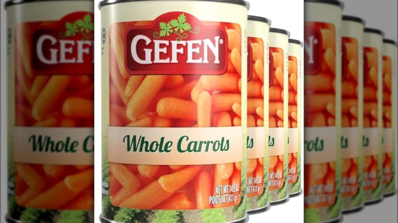 Gefen canned carrots