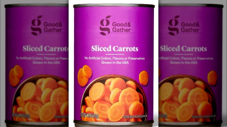 Good & Gather canned sliced carrots