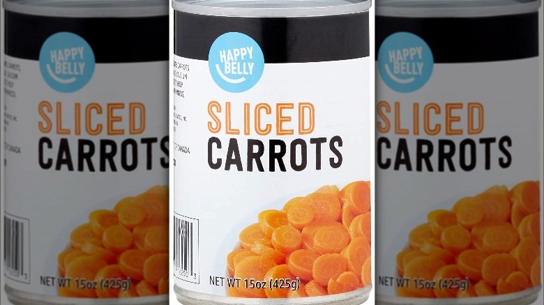 Happy Belly canned sliced carrots