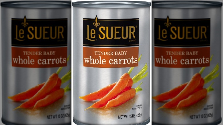 Le Sueur canned whole carrots