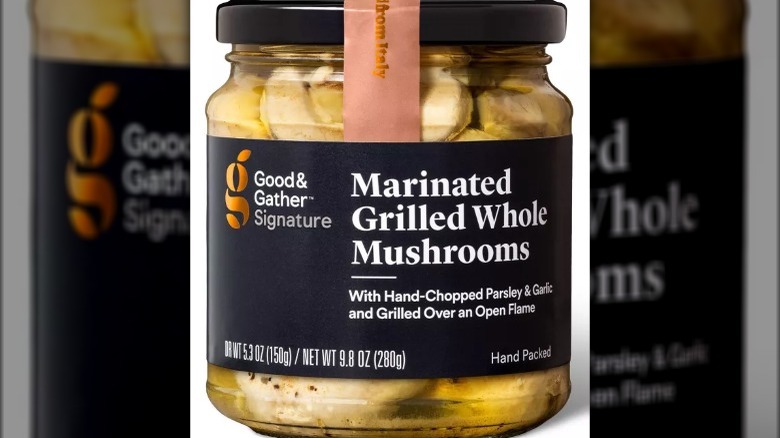 good & gather marinated mushrooms