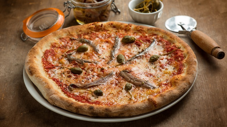 anchovy pizza