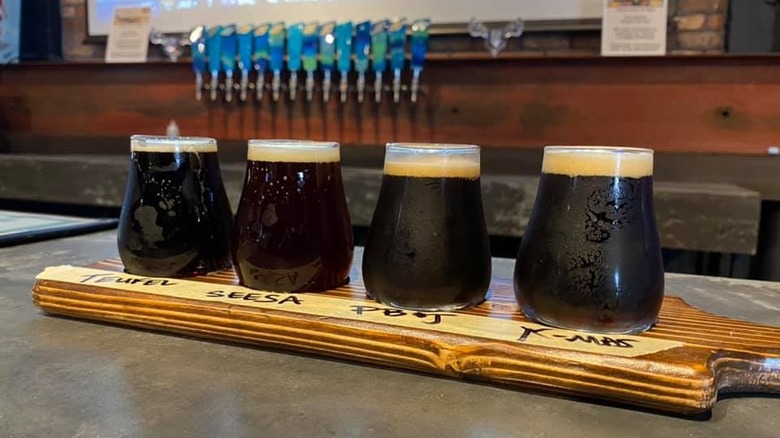 Four dark beers