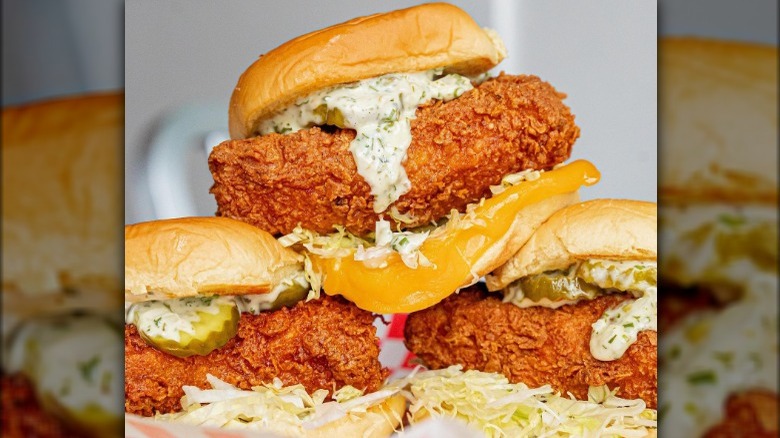 Sweet Chick fried chicken sandwiches