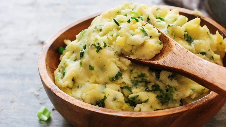 bowl of colcannon