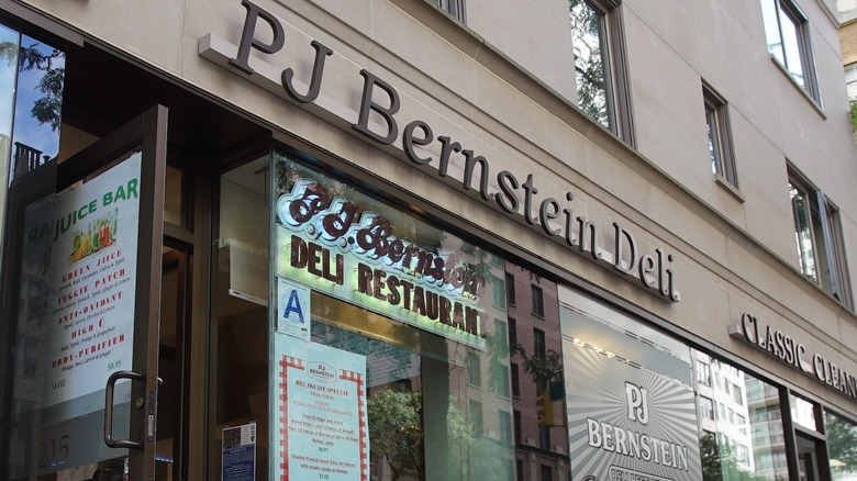 PJ Bernstein deli store front