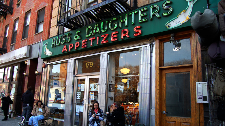 Russ & Daughters store front