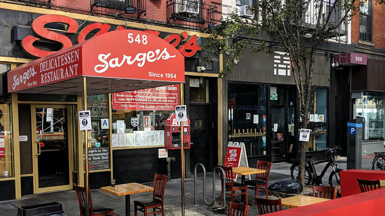 Sarge's Delicatessen store front