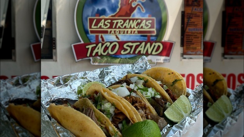 Tacos from Las Trancas