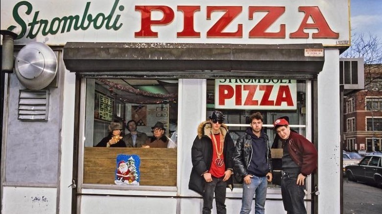 Stromboli Pizza with Beastie Boys