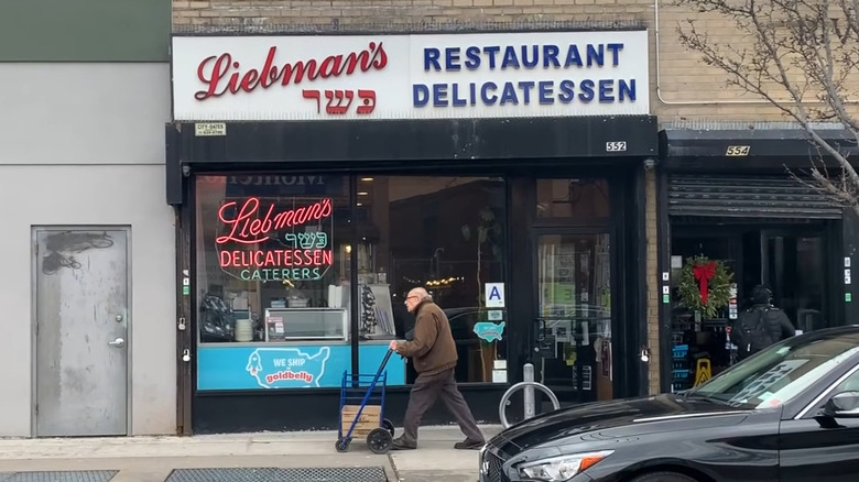 Liebman's deli in the Bronx