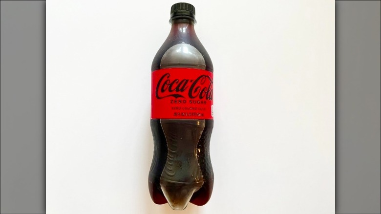 Coke Zero Sugar bottle