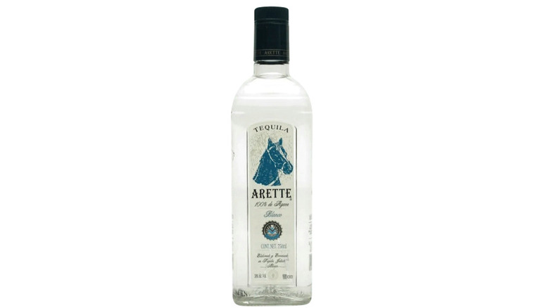 A bottle of Arette Tequila 