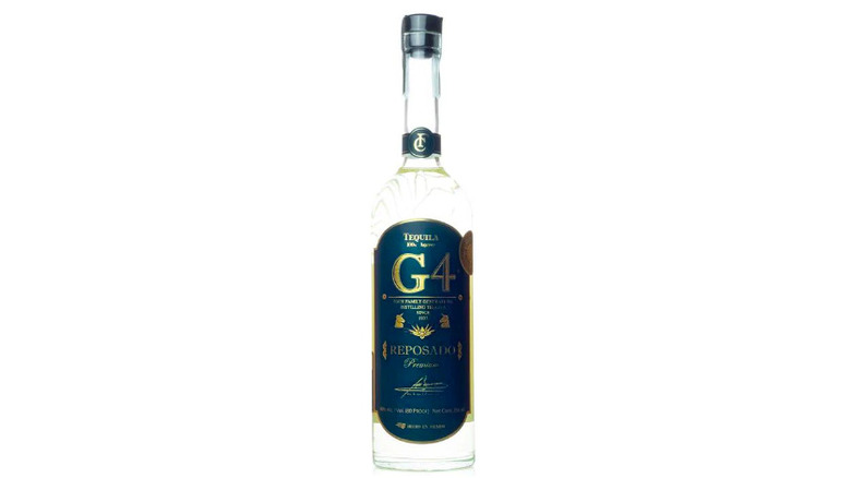 A bottle of G4 Reposado