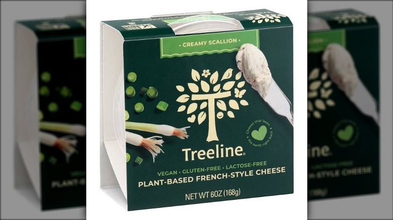 Treeline Creamy Scallion vegan cheese