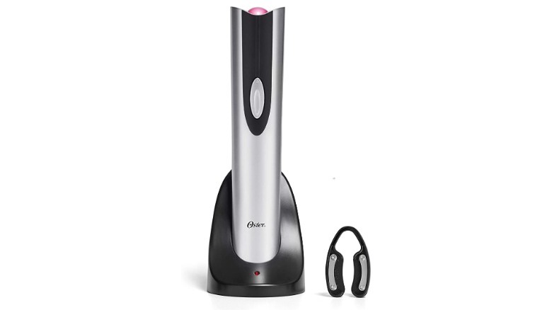 Electric wine opener in charger