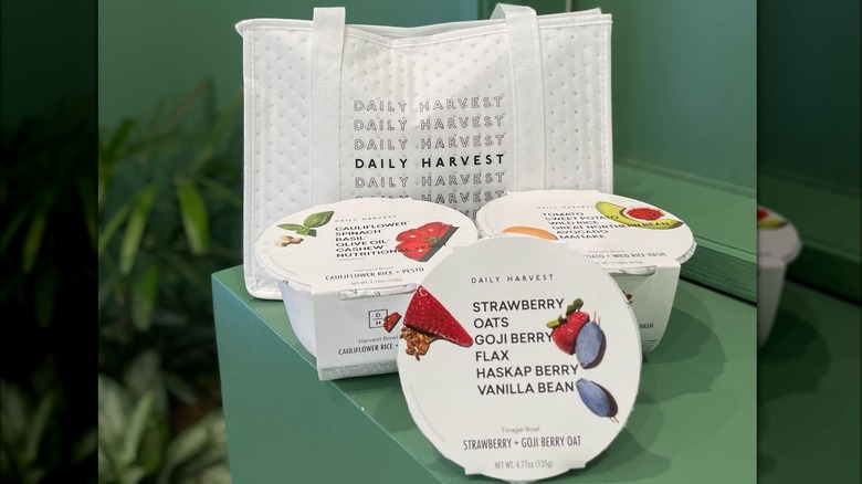 Daily Harvest packaged meals