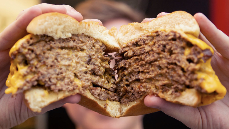 Steak n' shake steakburger