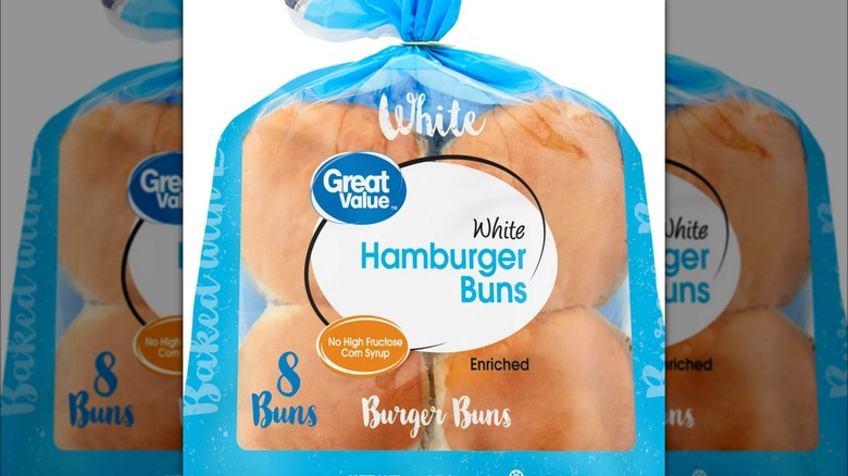 walmart white hamburger buns