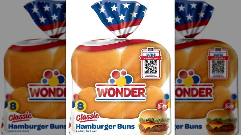 wonder bread hamburger buns