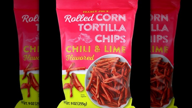Chili & Lime Rolled Corn Tortilla Chips