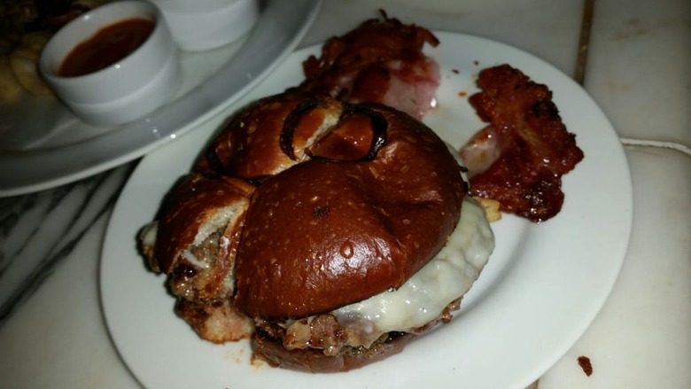 #7 Fontina Black Truffle Burger, Cecconi's, West Hollywood, Calif.