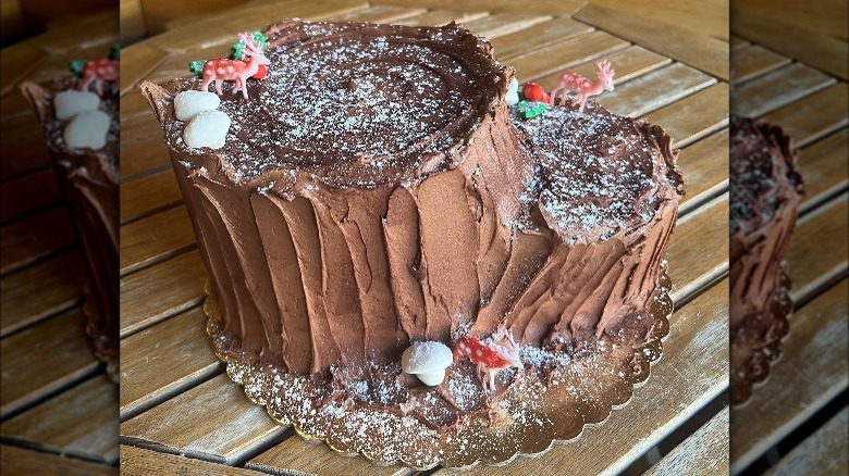 Baked's chocolate stump cake