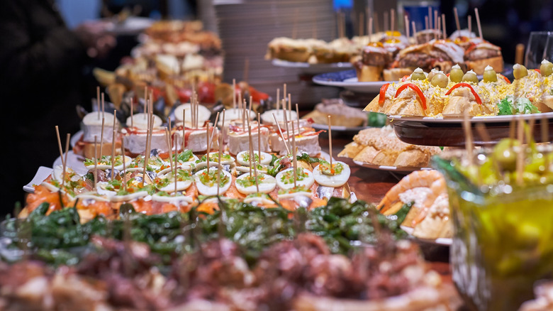 pintxos in San Sebastián