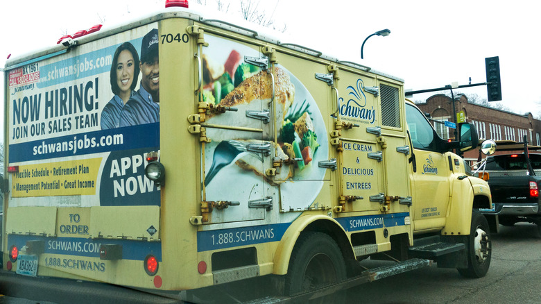 Schwan's delivery truck